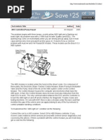 ABS Repair Procedure Audi A6