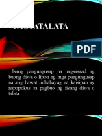 Filipino Report