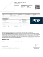 Comprehensive Bike Insurance Summary