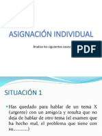 Asignación Individual