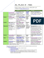 Meal Plan 5 Meal Plan 5 - Fall Fall: 7-Day "Real Food" Family Meal Plan & Grocery List