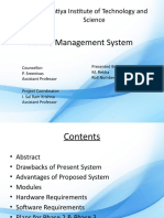 Airline Management System: Kakatiya Institute of Technology and Science