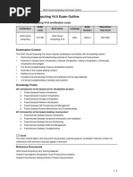 HCIP-Cloud Computing V4.0 Exam Outline