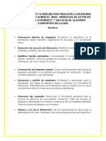 Habilidades Esenciales en La Búsqueda de Información