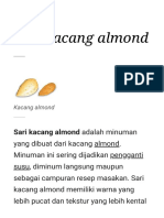 Sari kacang almond - Wikipedia bahasa Indonesia, e