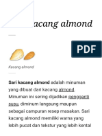 Sari Kacang Almond - Wikipedia Bahasa Indonesia, e