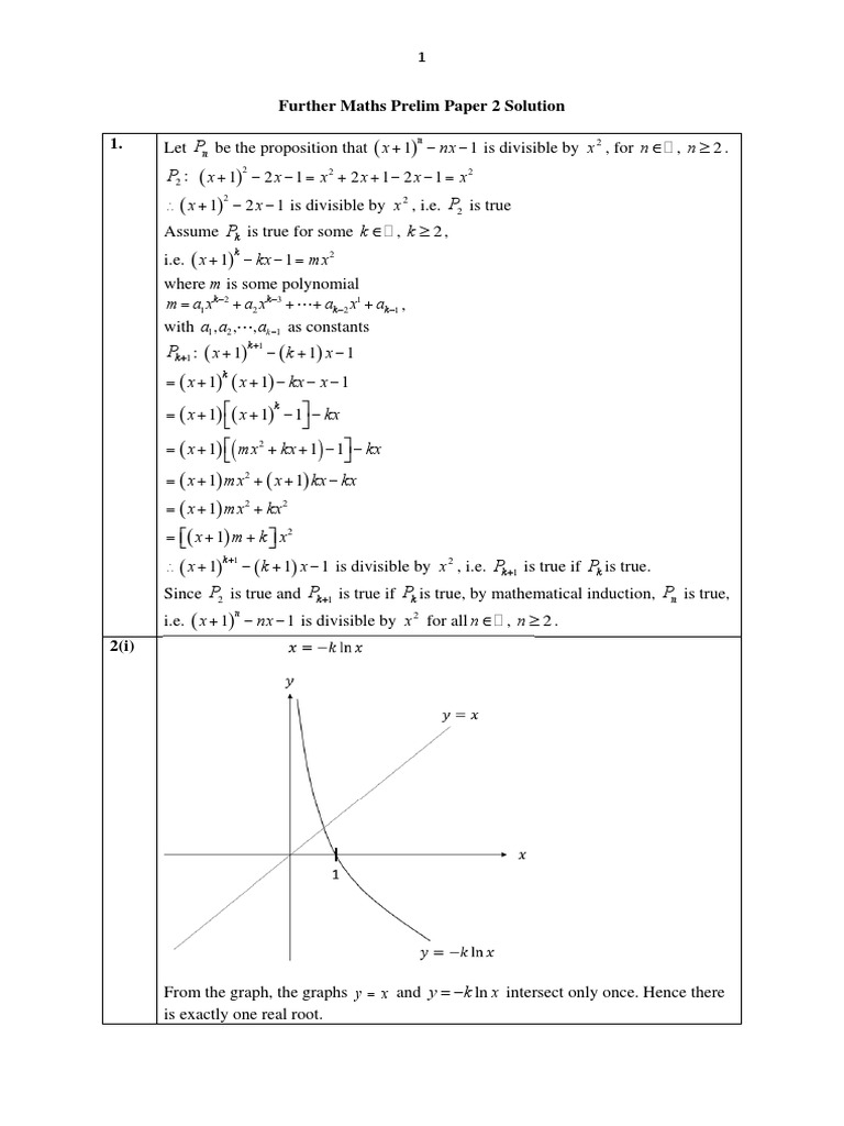 HCI H2 MATH FM P2 Solutions | PDF | Statistical Significance ...