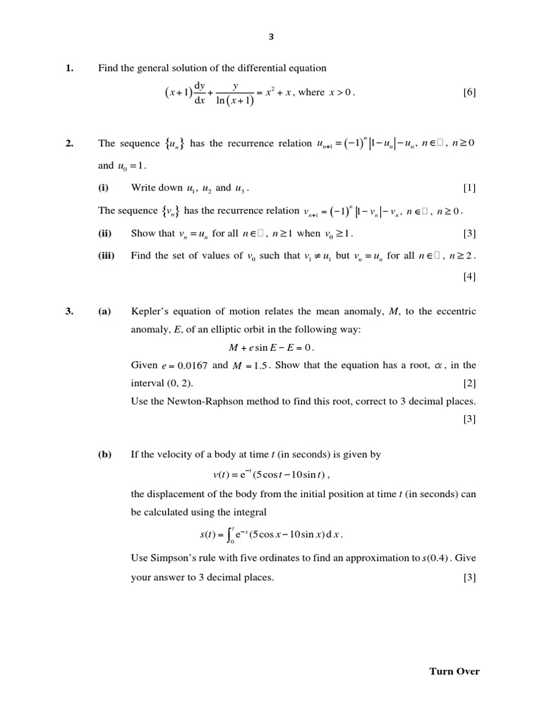 H2 Math Prelim Solutions and Concepts | PDF | Analysis | Theoretical ...