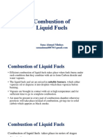 Bustion of Liquid Fuels PDF