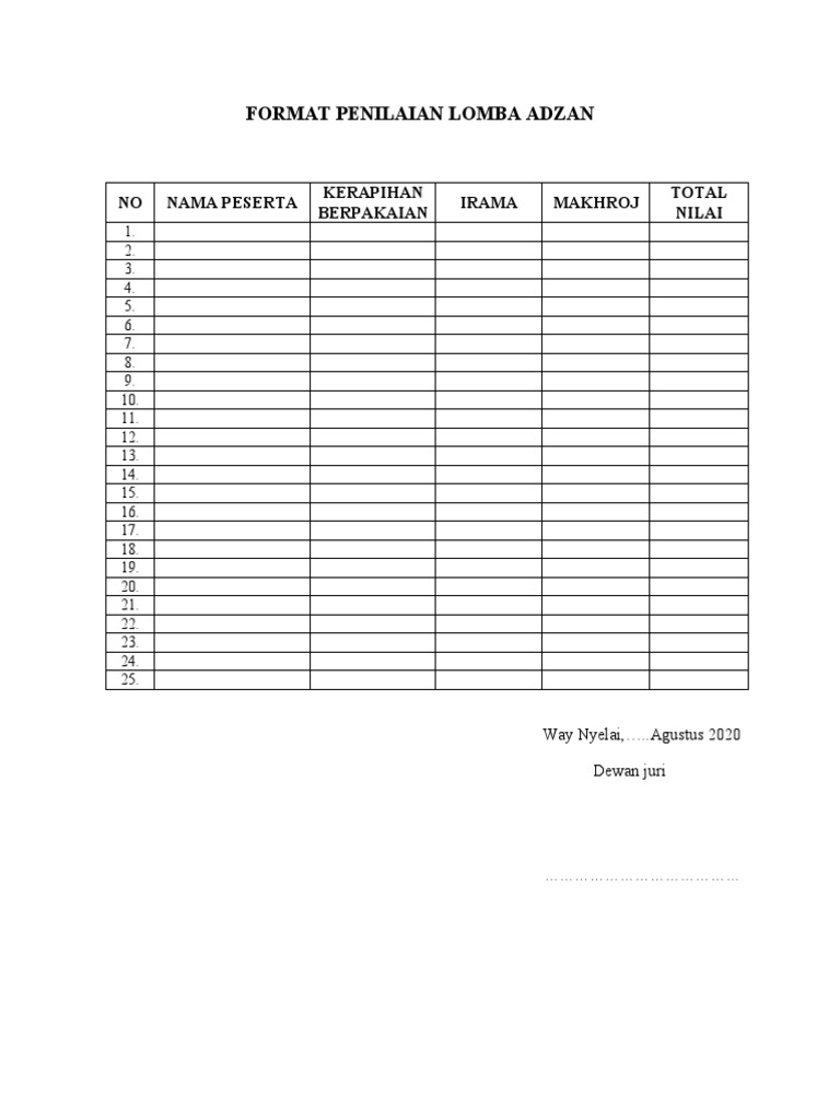 format-penilaian-lomba-adzan-pdf