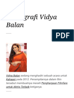 Filmografi Vidya Balan - Wikipedia bahasa Indonesi