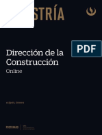 Maestria en Direccion de La Construccion - Online 2018 PDF