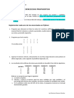 Tarea 02 - Ejercicios Propuestos - Listas Matrices