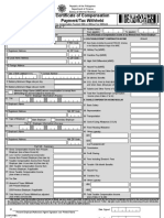 Certificate of Compensation Payment/Tax Withheld