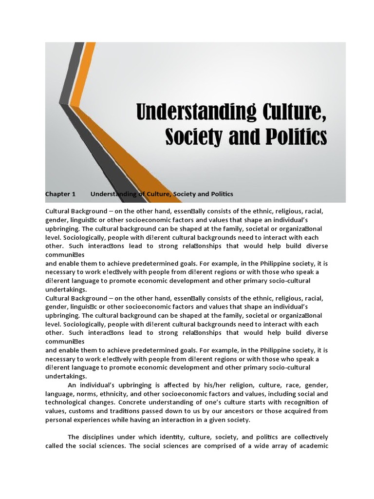 Understanding Culture and Society | PDF | Anthropology | Social Science