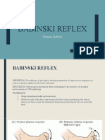 Babinski Reflex