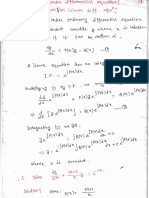 Linear and Bernoulli's Differential Equations PDF