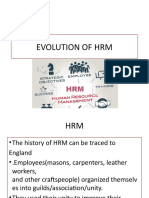 EVOLUTION-OF-HRM 8552072 Powerpoint