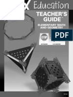 Education Elementary Math Geometry Teachers Guide 78720 PDF