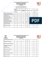 Calificaciones Del Segundo Trimestre 1 1° B