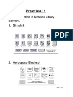 Practical 1: 1. Simulink