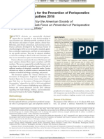 Practice Advisory For The Prevention of Perioperative Peripheral Neuropathies PDF