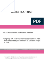 8 (New) What Is RA 1425