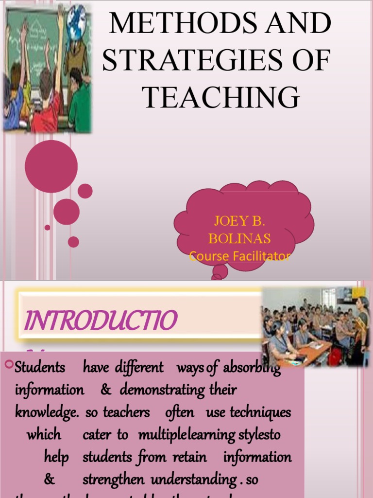 Teaching Methods and Strategies Overview | PDF | Teachers | Lecture