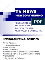 TV News: Newsgathering