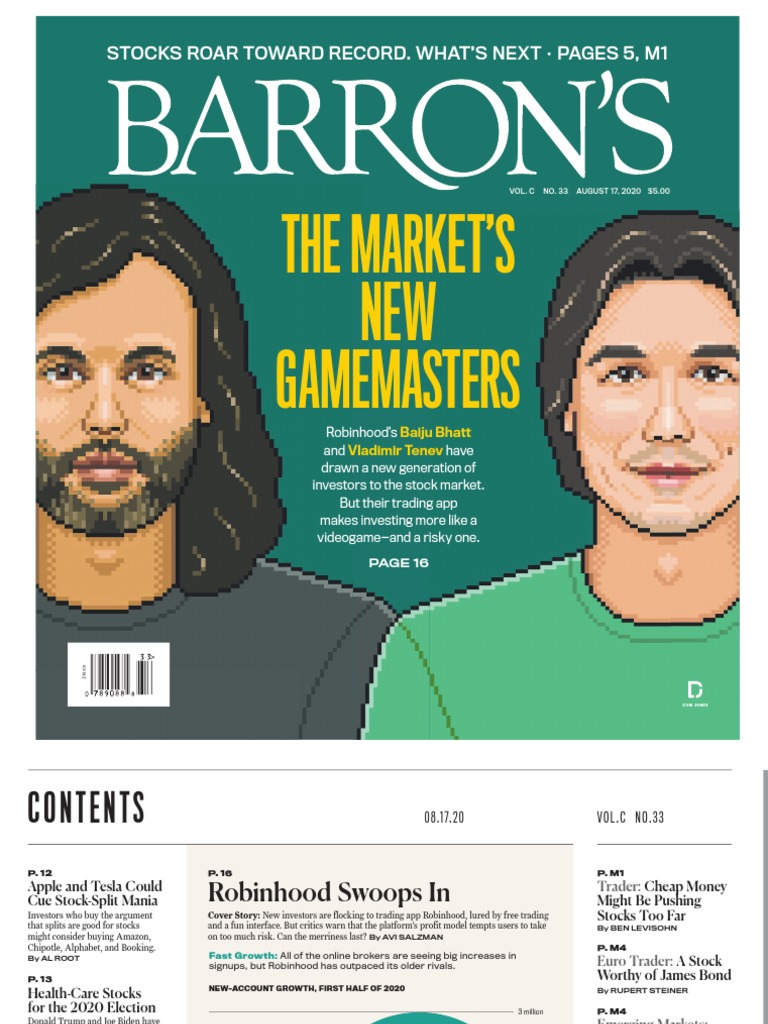 Barron 39 S 08 17 Exchange Traded Fund Stock Market Index
