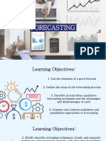 Forecasting Part 1 PDF