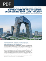 Simulation in Architecture, Engineering and Construction