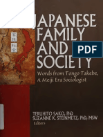 Japanese Family and Society PDF