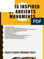 Poems Inspired by Ancients Monuments