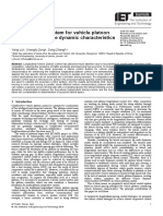 Lateral Control System For Vehicle Platoon Considering Vehicle Dynamic Characteristics