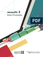 Módulo 3 - Actos Procesales