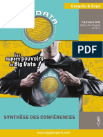 Synthèse BigDataParis 2016