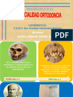 Evolucion de la Ortodoncia 