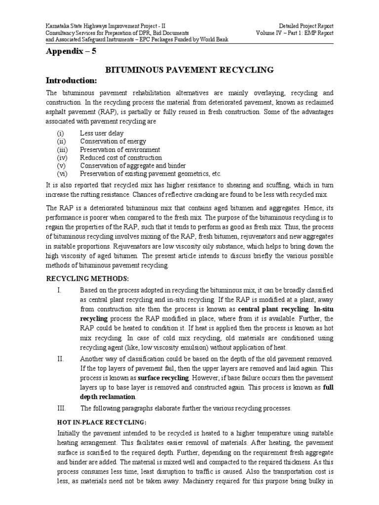 Bitumen Waste Disposal Methods | PDF | Road Surface | Asphalt