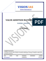 GS 1 Secularism Vision Ias Value Addition PDF