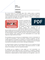 Sesión 2 - El Racionalismo y Empirismo