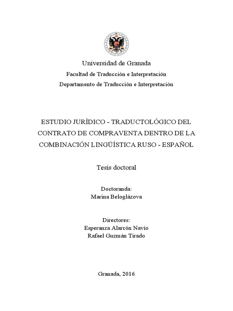 Estudio Juridico - Ruso - Esp PDF | PDF | Traducciones | Ley.