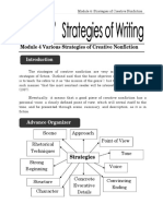 Strategies for Creative Nonfiction Writing