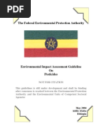 The Federal Environmental Protection Authority: May 2004 Addis Ababa Ethiopia