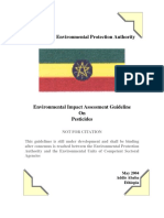 The Federal Environmental Protection Authority: May 2004 Addis Ababa Ethiopia