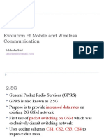 1 - 2 Evolution - 2 - 5G - GPRS