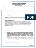 Guia GESTION DE MERCADOS, COMERCIALIZACION Y VENTAS