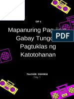 Mapanuring Pag-iisip, Gabay Tungo sa Pagtuklas ng Katotohanan