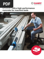 Epudur I: Ultra-High Performance Concrete For Machine Beds