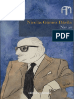 Nicolás Gómez Dávila - Notas, Vol 2